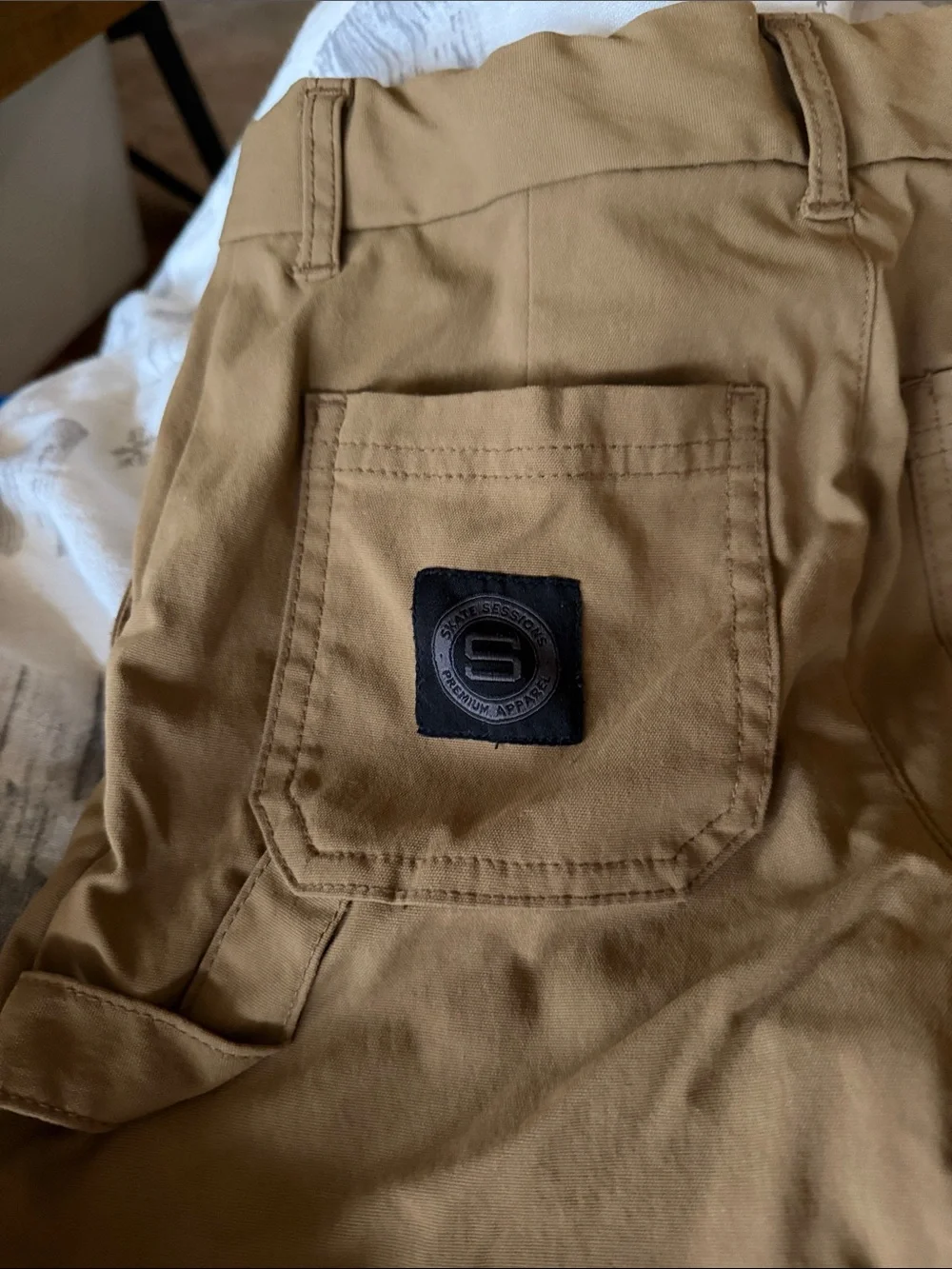 Old Navy Men's Khaki Work Chinos - Brown/Tan